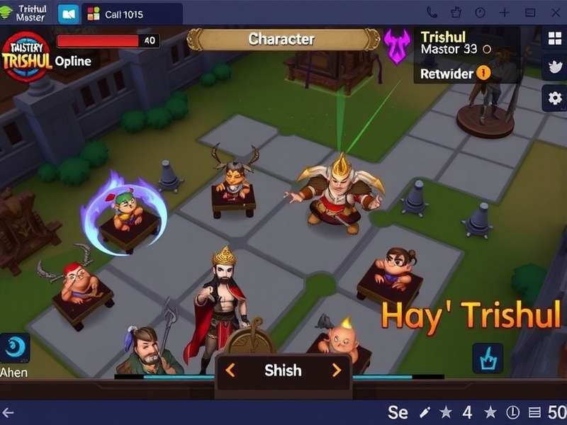 Trishul Mastery Arena Character Selection